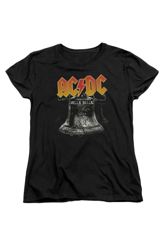 Acdc - Hells Bells - Women's Short Sleeve Shirt - Small