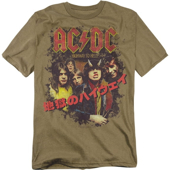 ACDC Comics T-Shirt Highway Kanji Unisex Graphic Tee For Men & Women