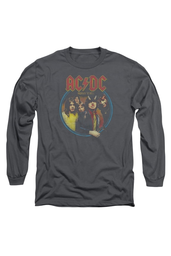 Acdc - Highway To Hell - Long Sleeve Shirt - Small