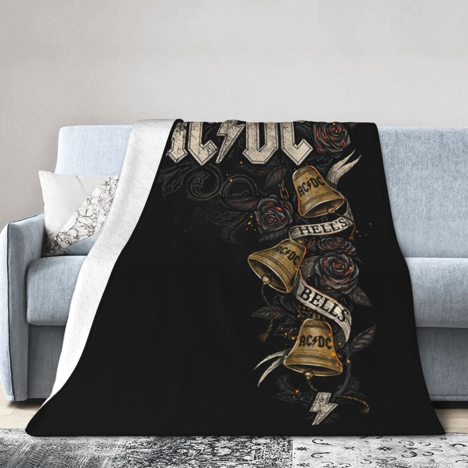 Acdc Hotel Blanket, Anime Blanket For Bed, Sofa Blanket, Ultra Soft ...