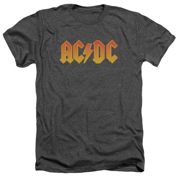 Acdc - Logo - Heather Short Sleeve Shirt - XX-Large