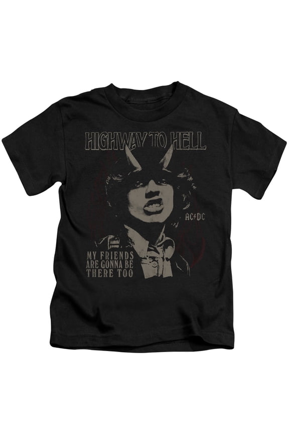Acdc - My Friends - Juvenile Short Sleeve Shirt - 5/6
