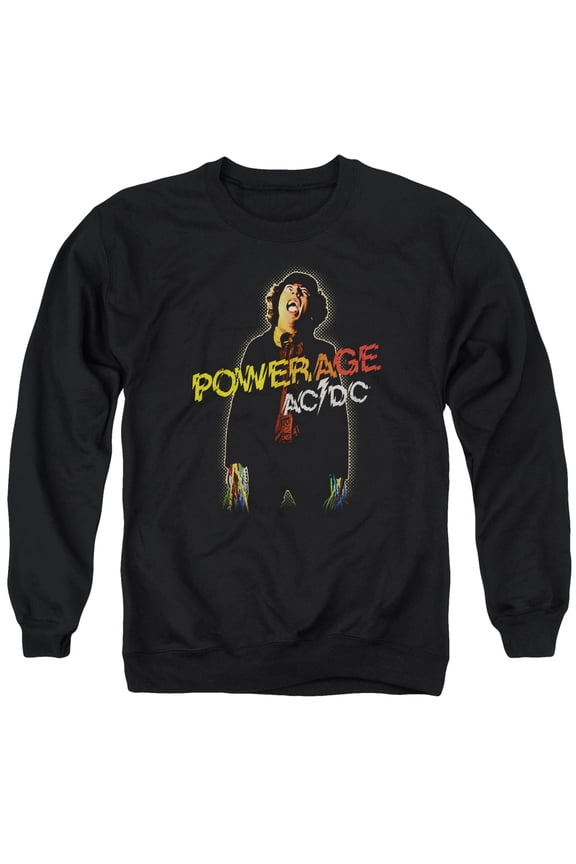 Acdc - Powerage - Crewneck Sweatshirt - Medium