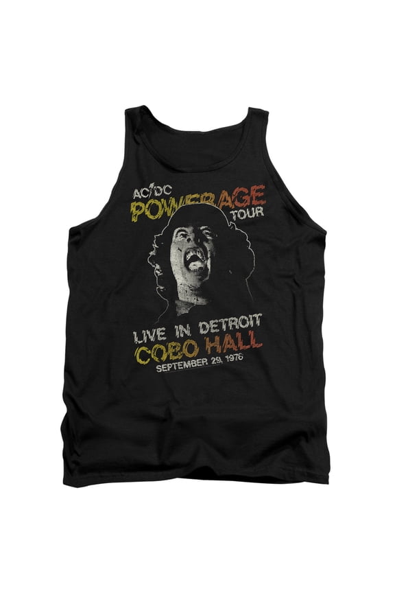 Acdc - Powerage Tour - Tank Top - Large
