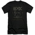 thumbnail image 1 of AC/DC Rock Label Adult 30/1 T-Shirt Black, 1 of 2