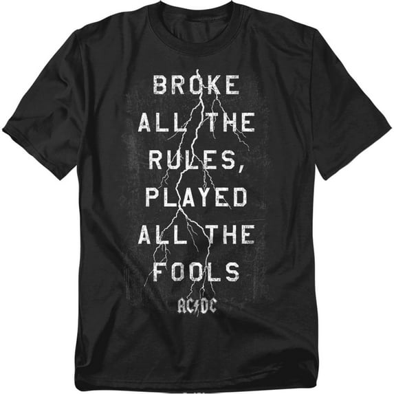 ACDC Comics T-Shirt Struck Unisex Graphic Tee For Men & Women