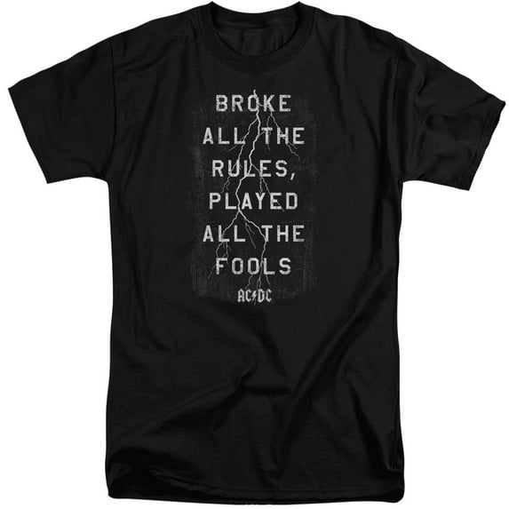 Acdc - Struck - Tall Fit Short Sleeve Shirt - X-Large