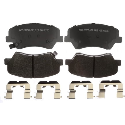 AC Delco® 14D1543CHF1 Front Advantage Series Ceramic Brake Pad Set - View #6