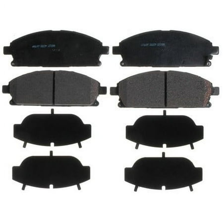 Acdelco 14D855C Ceramic Front Disc Brake Pad Set With Wear Sensor