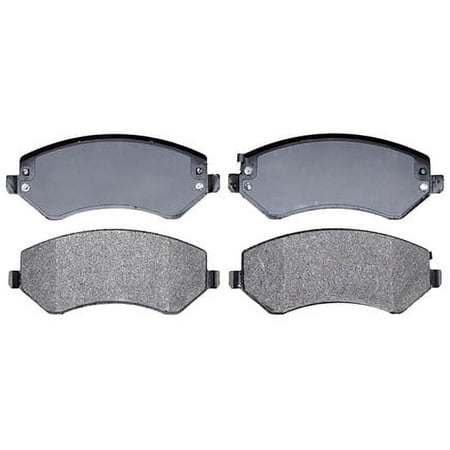 Acdelco 14D856M Semi Metallic Front Disc Brake Pad Set With Wear Sensor