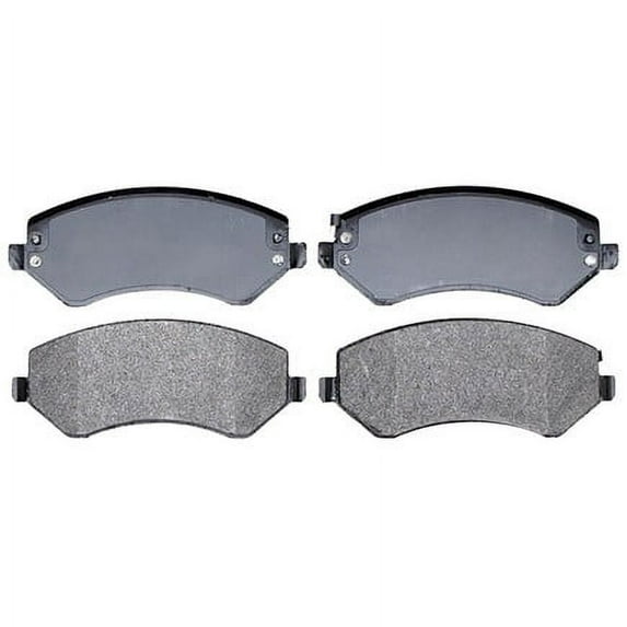 Acdelco 14D856M Semi Metallic Front Disc Brake Pad Set With Wear Sensor