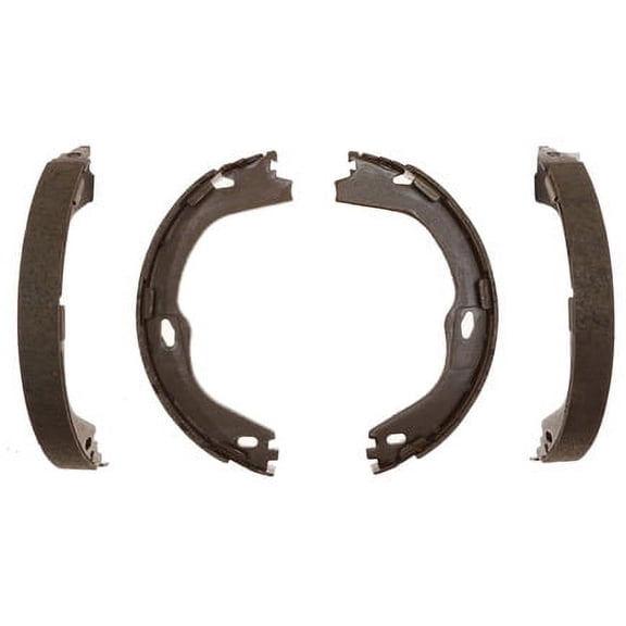 Acdelco 171040B Parking Brake Shoe Bonded Rear, Organic, Without Mounting