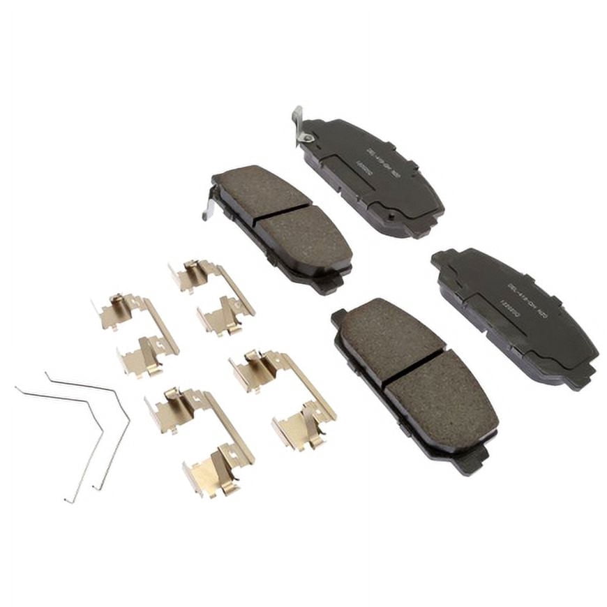 Acdelco 17D1625CHF1 Disc Brake Pad, Front