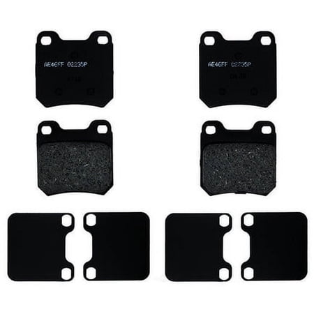 Acdelco 17D709AM Semi Metallic Rear Disc Brake Pad Set