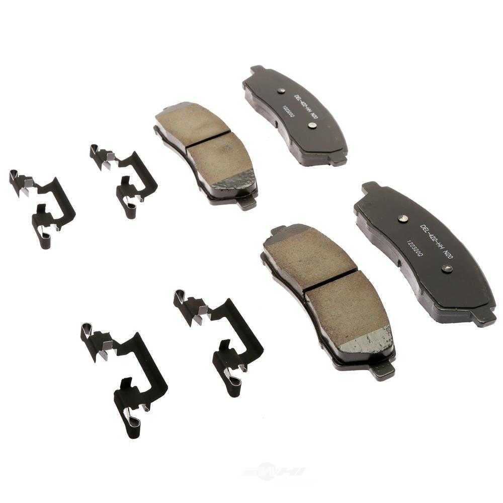 ACDelco 17D757CHF2 Rear Disc Brake Pad Kit