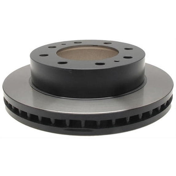 Acdelco 18A1206 Disc Brake Rotor 8 Lug Holes, Cast Iron, Plain, Turned