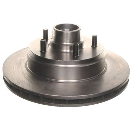 Acdelco 18A417A Non Coated Front Disc Brake Rotor And Hub Assembly