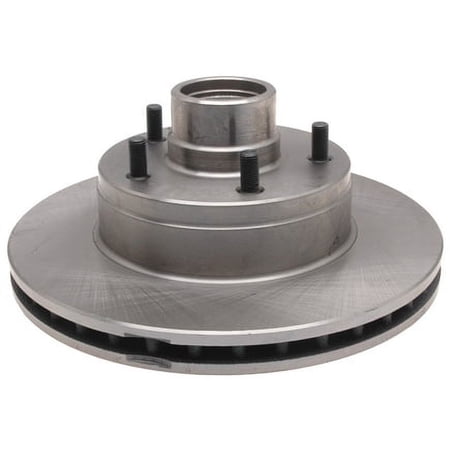 Acdelco 18A57A Non Coated Front Disc Brake Rotor And Hub Assembly
