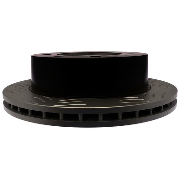 Acdelco 18A926SD Disc Brake Rotor 8 Lug Holes, Cast Iron Slotted, Turned,