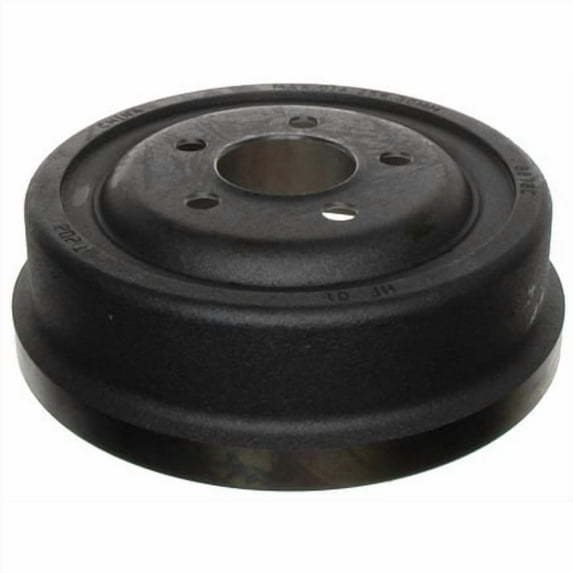 Acdelco 18B2 Brake Drum Rear, Turned, Cast Iron, Regular, Plain Cooling