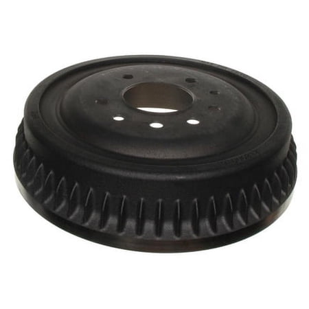 Acdelco 18B3 Brake Drum Rear, Turned, Cast Iron, Regular, Finned Cooling