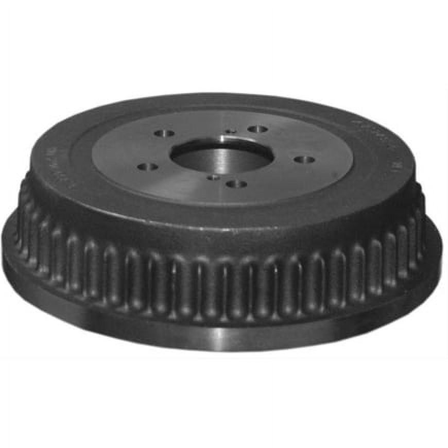 Acdelco 18B533 Brake Drum   Rear, Turned, Cast Iron, Regular, Finned