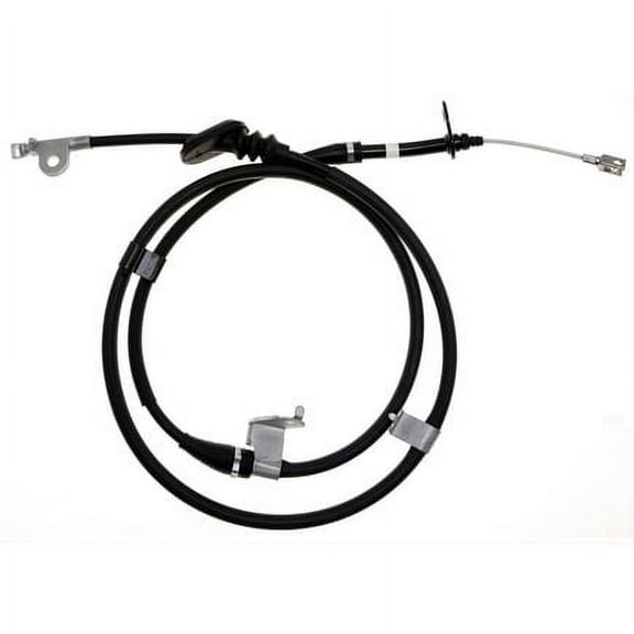 Acdelco 18P97061 Parking Brake Cable Rear, Fitting End 1, Clevis End 2,