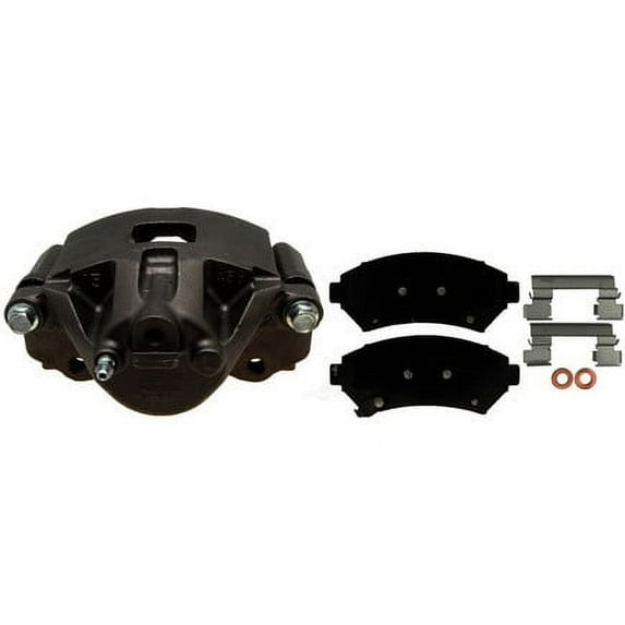 Acdelco 18R1215 Front Driver Side Disc Brake Caliper Assembly With Pads