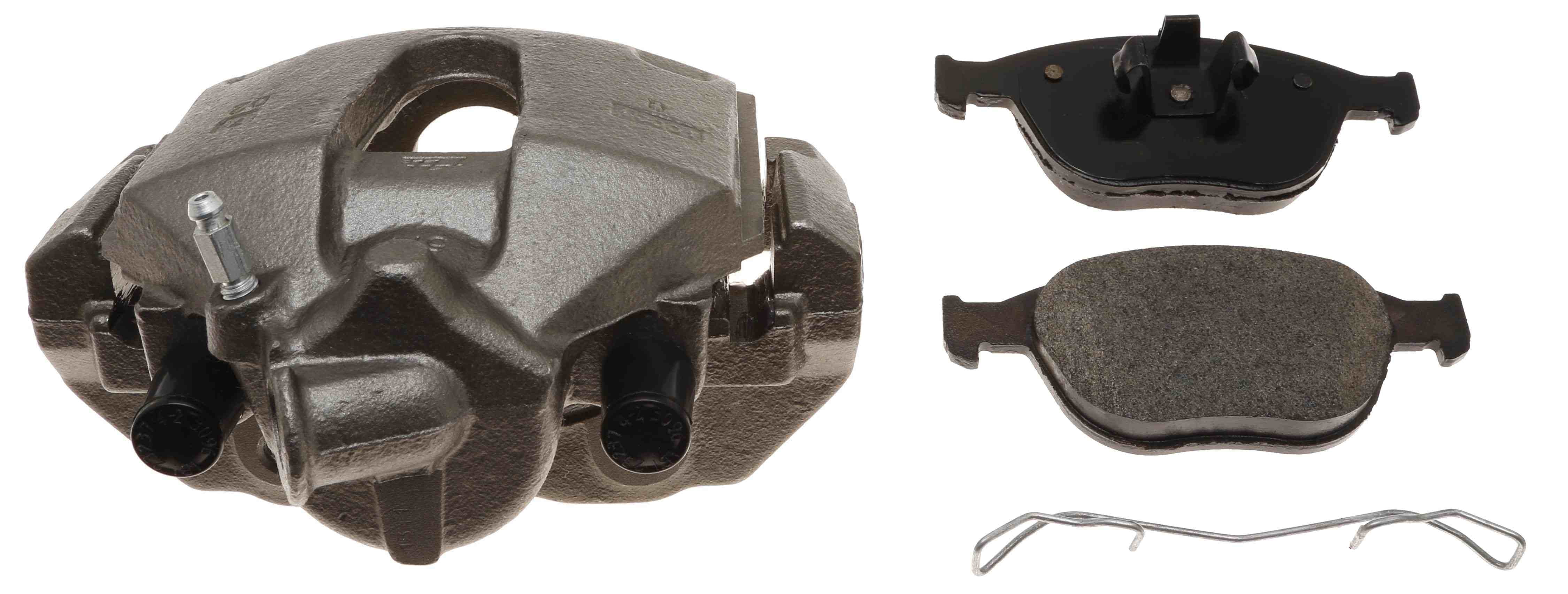 ACDelco 18R12249 Reman Non-Coated Loaded Disc Brake Caliper w/Semi-Metallic Pads