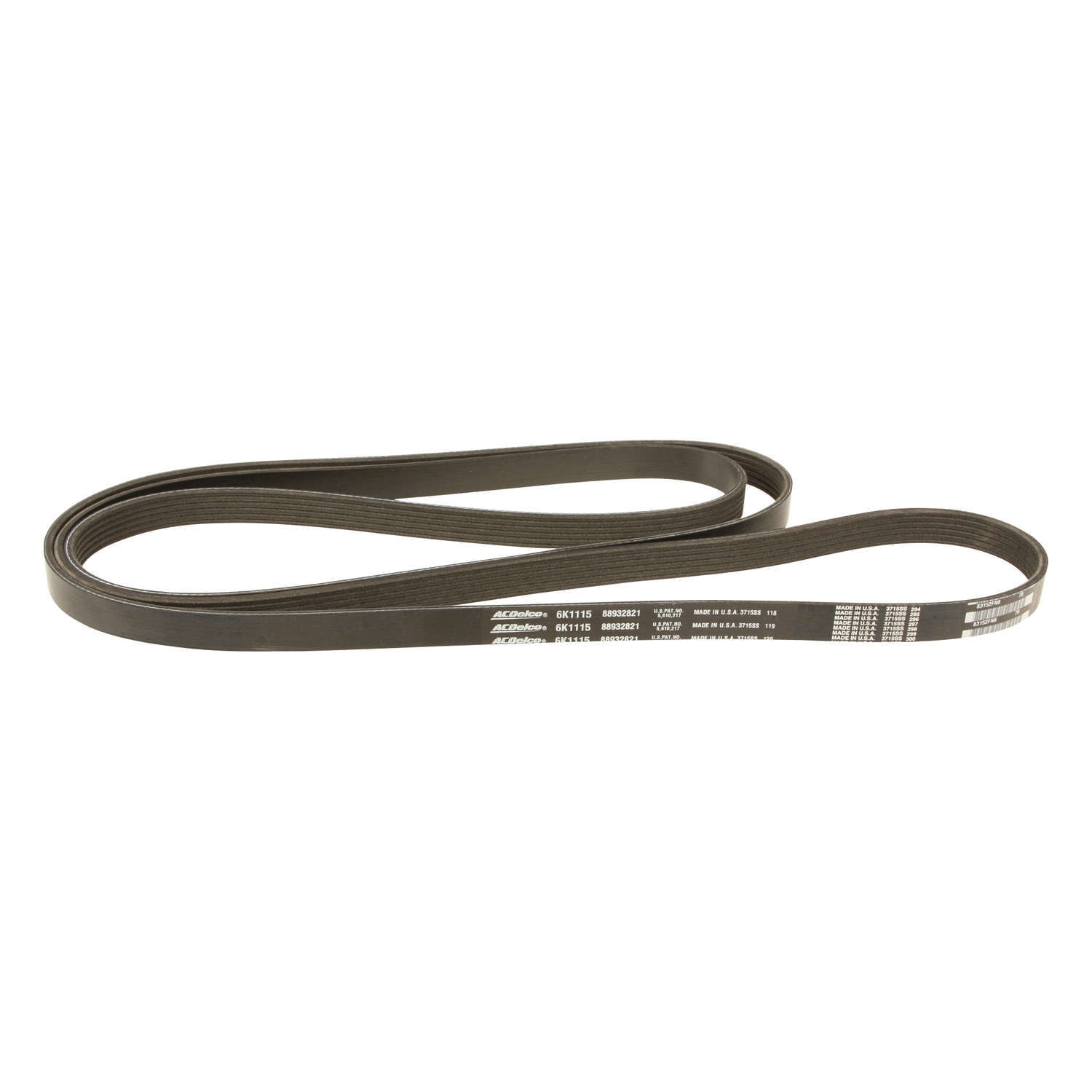 ACDelco Gold Multi-Rib Belt Drive Belt Fits 1991 Buick Skylark