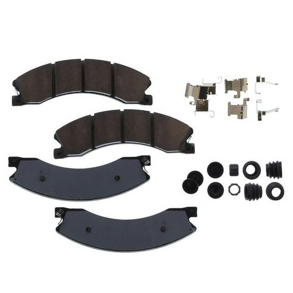Acdelco 87827067 Disc Brake Pad Set   Front, With Clips, Boots, And Caps,