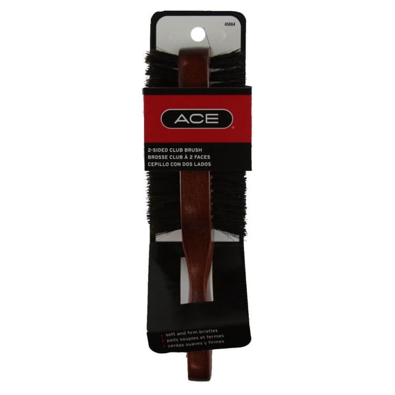 Ace 2-sided Club Brush