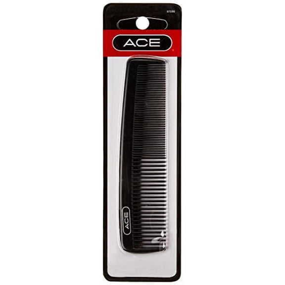 Ace 61586 5" Black Pocket & Purse Comb