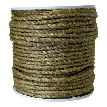 Ace 71819 0.5 in. x 200 ft. Twisted Sisal Rope, Brown