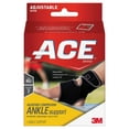 thumbnail image 1 of Ace Adjustable Ankle Support Breathable & Lightweight Easy Use, Black, 1ct, 1 of 3