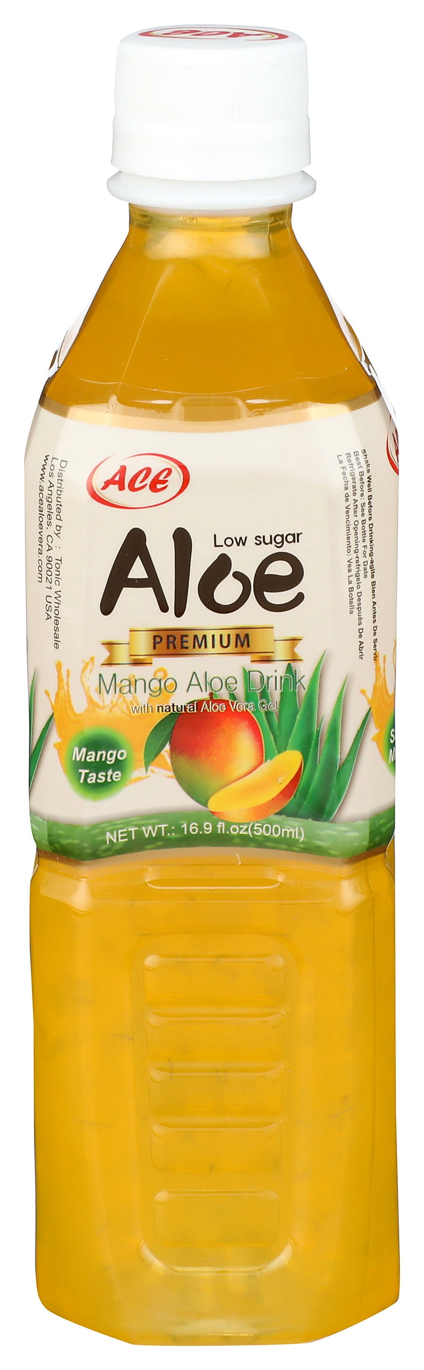 Ace Aloe Juice Mango Flavor, 16.90 Fl oz.