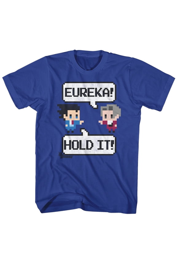 Ace Attorney 8Bit Royal Adult T-Shirt