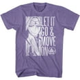 thumbnail image 1 of Ace Attorney Like Elsa Retro Purple Heather Adult T-Shirt, 1 of 2