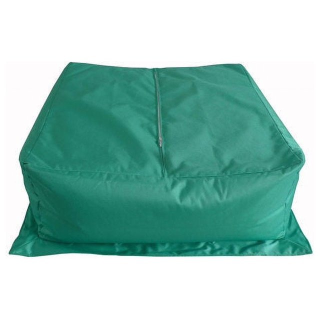 Ace Bayou Outdoor Stain and WaterResistant Polyester Bean Bag Ottoman