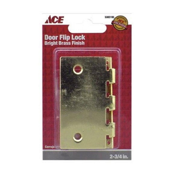 Flip Lock For Inswinging Doors Ace Rope Pulleys 01-3016-155 082901146681