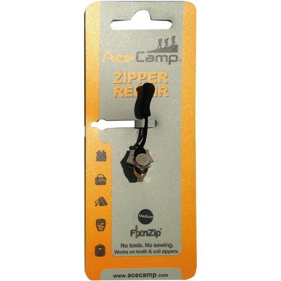 Ace Camp Zipper Rapair Kit Nickel, L