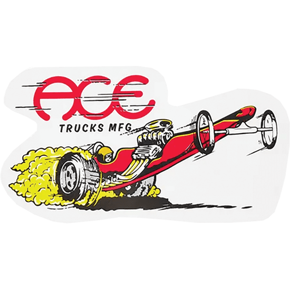 Ace Dragster 5" Sticker Assorted 1Pc