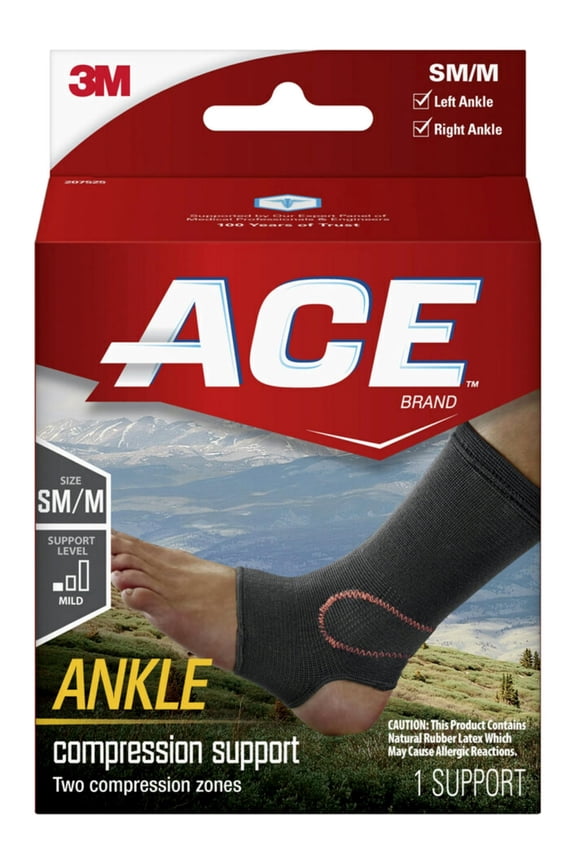 Ace Elasto-Preene Ankle Support Size Of Small/Medium, # 207525 - 1 Ea