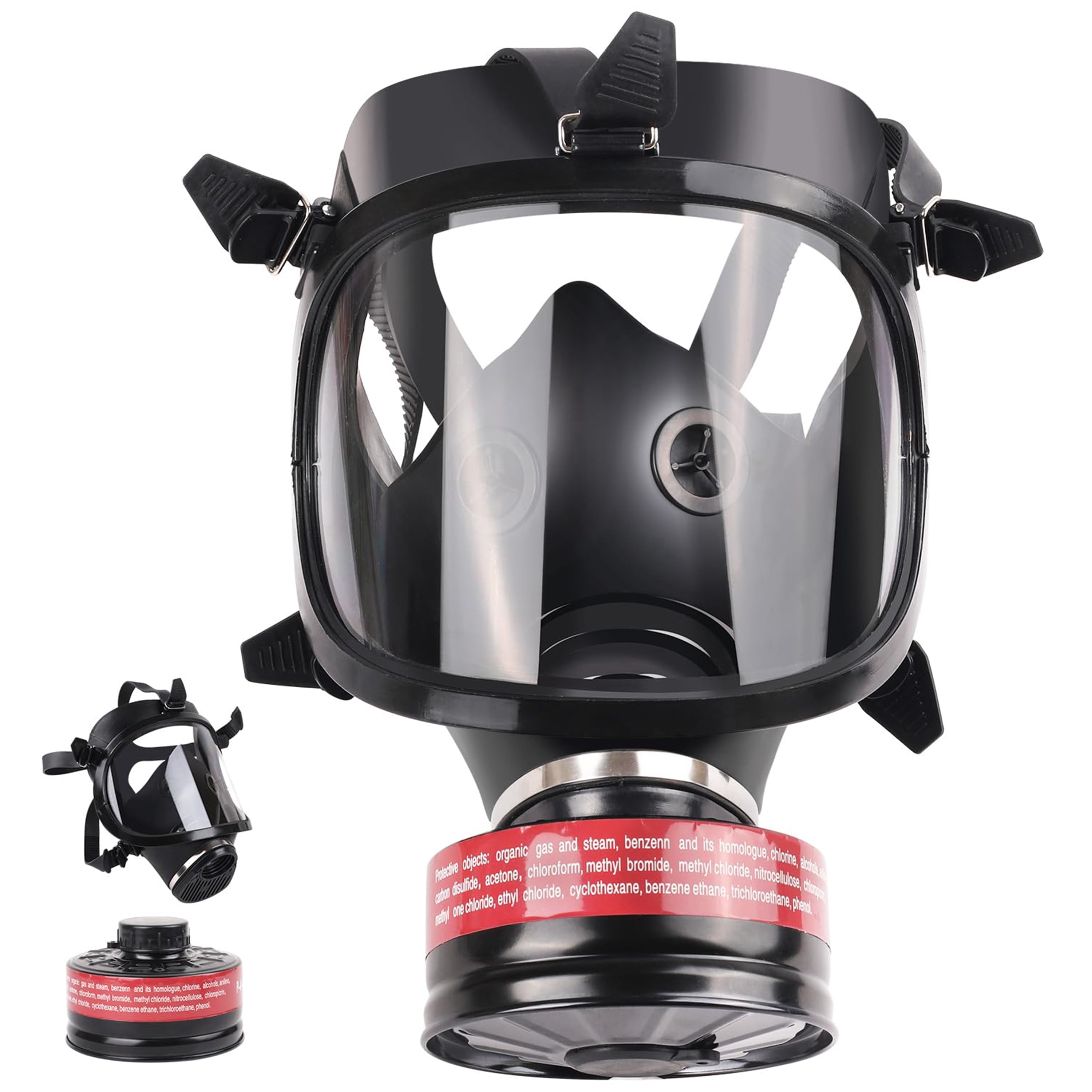 Ace Fire Defense Full Face Respirator P100 Mask Fire Protection ...