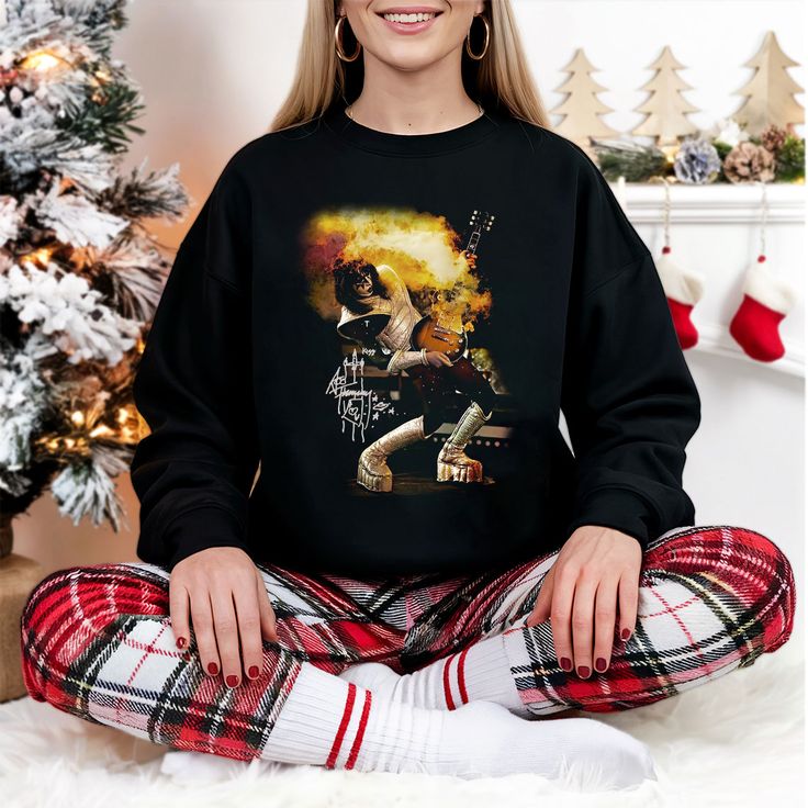 T-shirt Hommage Ace Frehley (1951-2025) - Marque Gildan - Taille Unique Unisex - Personnalisable