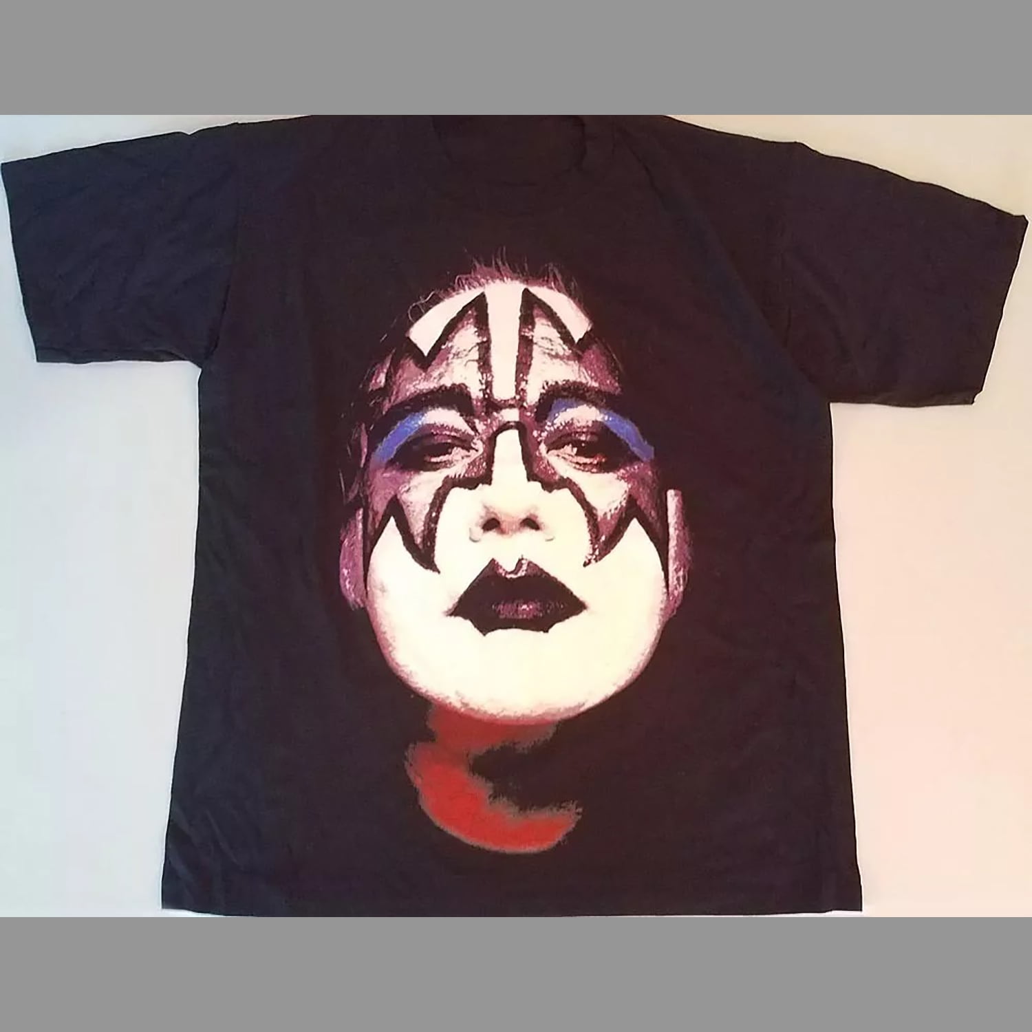 Ace Frehley Full Face Cotton Black Men S-234XL T-shirt Tshirt, XL