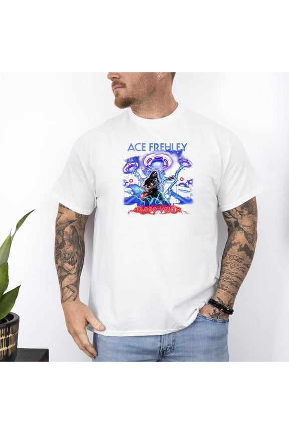 Ace Frehley KISS Guitarist The Spaceman Rock Legend Fan Gift T-Shirt Unisex, for men & women, up to size 5XL