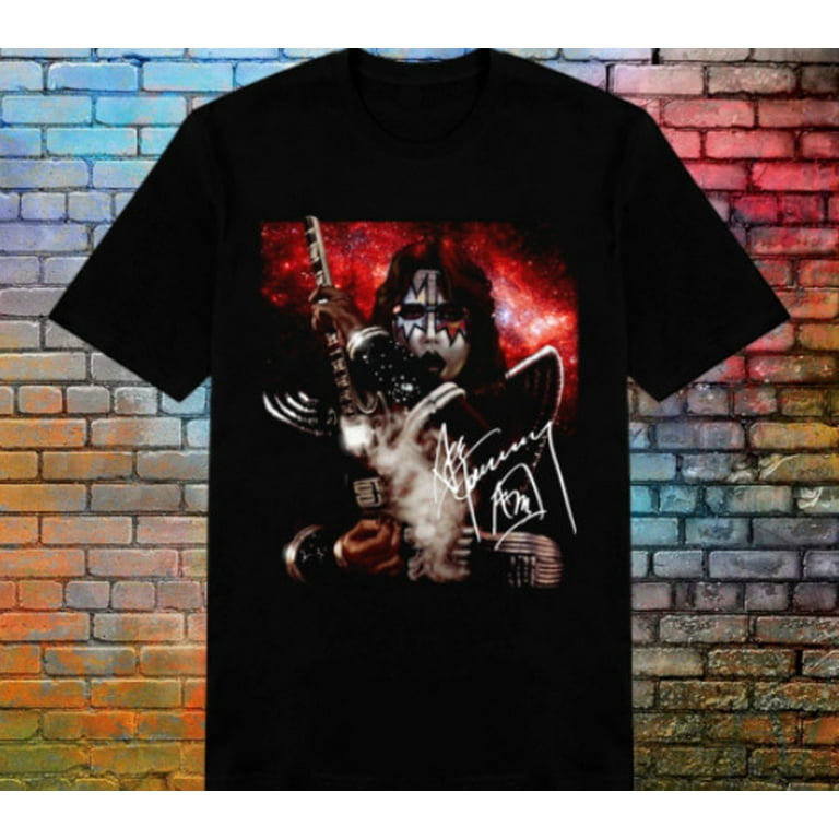 Ace Frehley Unisex Signature All Size Black TShirt - Walmart.com