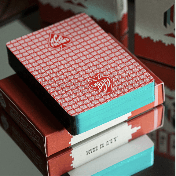 Ace Fulton's Phoenix Casino Playing Cards (Turquoise Gilded)