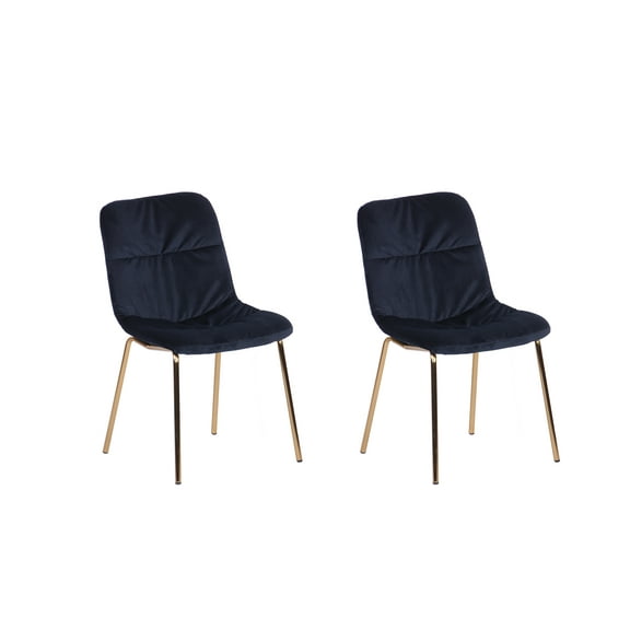 Ace Furniture Wells Dining Chair, Set of 2, Navy